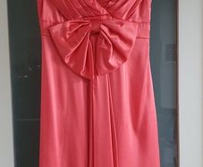 Karen Millen Coral Bow Sz 10