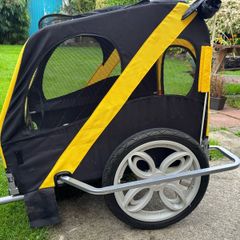 Dog bike trailer