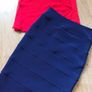Navy Pencil Skirt. Size 8 Image 2