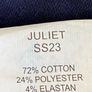 No2moro Premium Dark Blue Wash Stretch Denim Jeans UK 16 Image 4