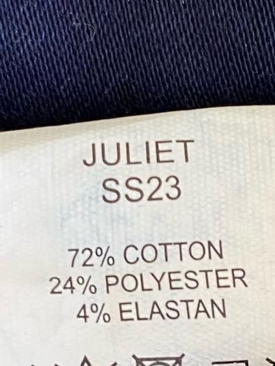 No2moro Premium Dark Blue Wash Stretch Denim Jeans UK 16
