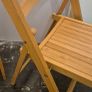 Folding Beech Chairs Image 3
