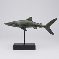 Great White Shark (32cm) - Patinated Bronze