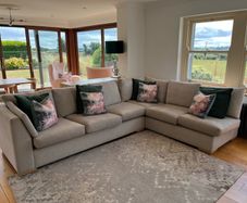 L-shaped Finline sofa