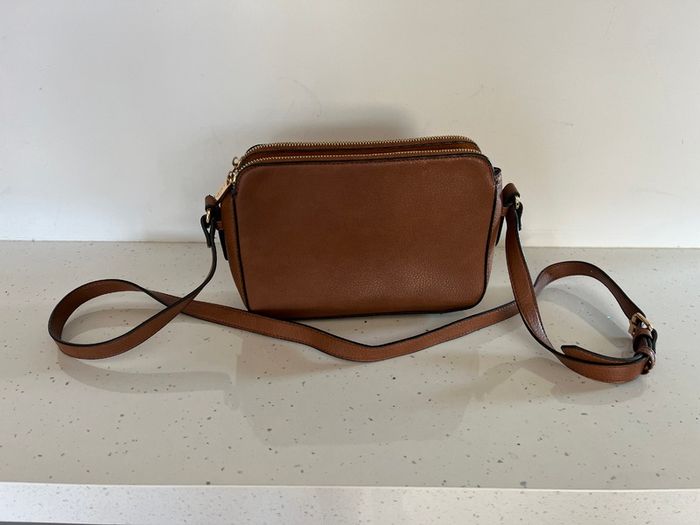 Suedette Crossbody Bag