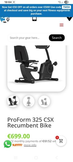 excercise bike