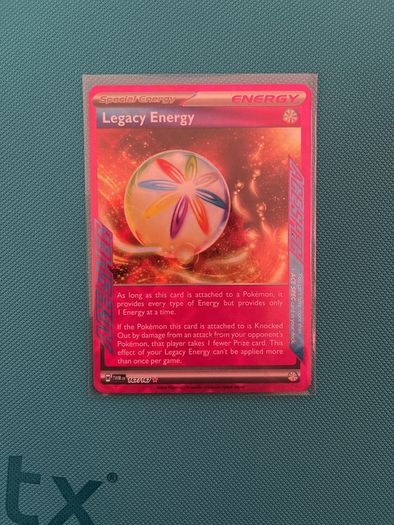 Legacy Energy TWMen Pokemon card