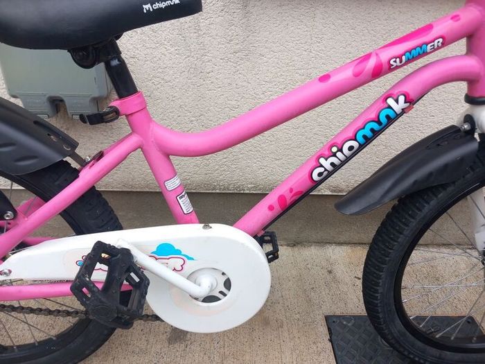 Kids chipmunk bike size 18 inch wheels