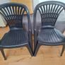 4 X Slate Grey Indoor/ Outdoor Chairs Image 5