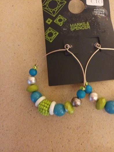 Marks & Spencer  Costume  Earrings.  New.