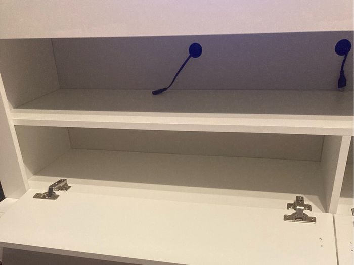 Medium TV / Storage Unit (Gloss White)