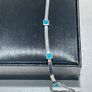Sterling silver 925 bracelet with Turquoise Image 8