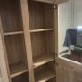 Oak glass cabinet Image 2