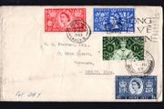 1953 Great Britain 1953 The Crowning of Queen Elizabeth II Addressed to Ireland First Day Cover (FDC)