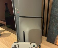 PS5 30th anniversary console and disc drive