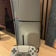 PS5 30th anniversary console and disc drive