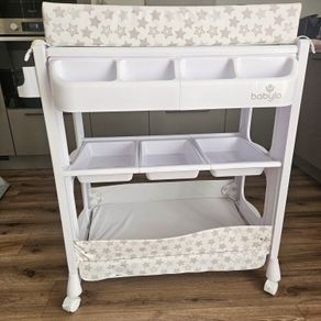 Changing table and bottle steriliser