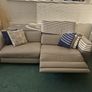 CROSS POSTED natuzzi leather suite 1 x recliner sofa 2 x arm chairs adjustable head rests Image 6