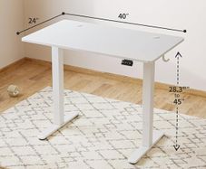 Standing Electric Desk, 100x60cm, Stand up Table