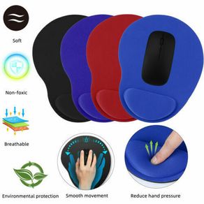 Office Mousepad with Gel Wrist Support Ergonomic Mousepad Gaming Desktop Mouse Pad Wrist Rest