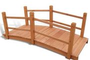 NEW SALE | High Quality Solid Wood Garden Bridge 140 x 60 x 56 cm