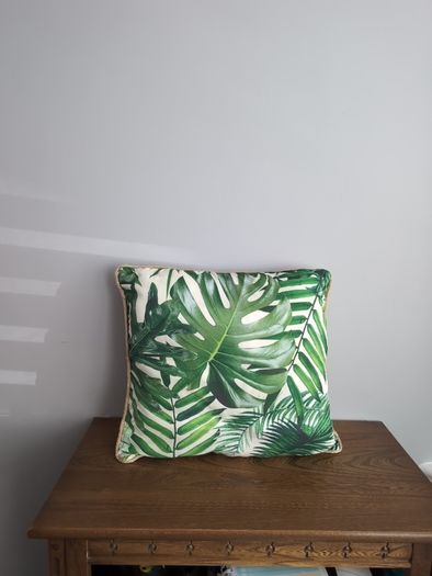 Tropical Palm Forest Green Cushions