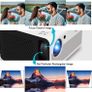 1080P HD Bluetooth Projector ,  Home Movie Projector with Screen, 8000L Outdoor Video Projector with Zoom, Mini Portable Projector Compatible with HDMI,USB, Smartphone,Laptop Image 5