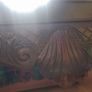 Hall Table Mahogany with carved edge/legs Image 3