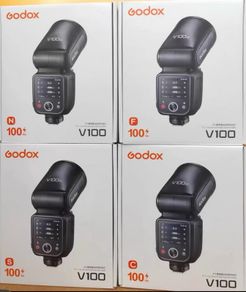 Brand New Godox V100 TTL Flash - Sony / Canon / Nikon / Fuji / Panasonic