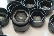Genuine Audi Wheel Bolt Nut Covers Grey Metallic Painted 4M0 601 173 D X 20 New