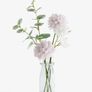Artificial Flowers + Vase Image 3