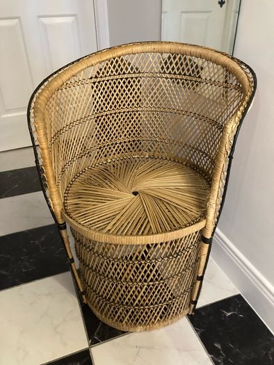 wicker chair