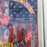 Large Usa advertising metal sign,lovely advertising display wall item ,nice in any home bar or man cave pub restaurant etc, sold as seen, buyer collects or pays postage thank you Image 7