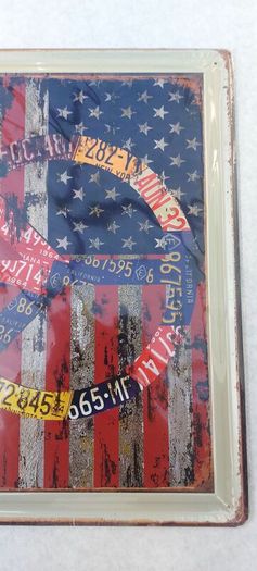 Large Usa advertising metal sign,lovely advertising display wall item ,nice in any home bar or man cave pub restaurant etc, sold as seen, buyer collects or pays postage thank you
