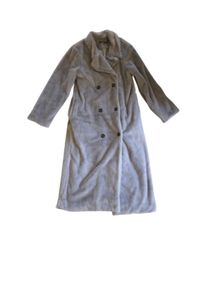 Boohoo long faux fur coat