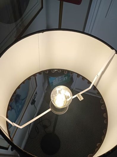 black habitat floor lamp