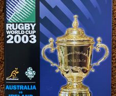 2003 Australia v Ireland - Rugby World Cup Pool A Programme