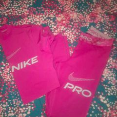 Nike pro tracksuit