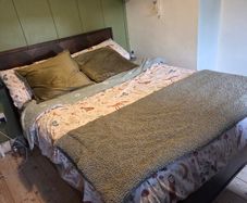 Acacia Double Bed and Chest of Drawers