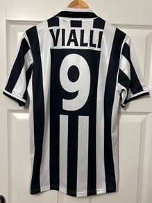 Gianluca Vialli Juventus tribute football jersey shirt 1995 1996 official retro