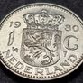 Netherlands 1 gulden 1980 coin Image 3