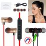 Magnetic Wireless Bluetooth Stereo Earphones Headphones for iPhone Samsung HTC Image 5