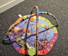 Baby activity play mat
