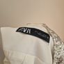 zara silver sequin jacket Image 3