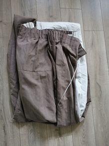 Curtain mink/brown colour