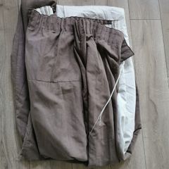 Curtain mink/brown colour