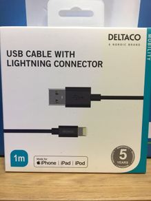 Deltaco Usb-c To Lightening Cable -iplh170