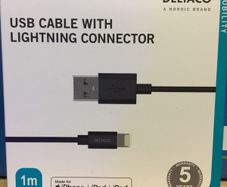 Deltaco Usb-c To Lightening Cable -iplh170