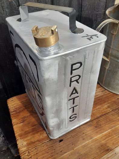 Antique Pratts Petrol Can