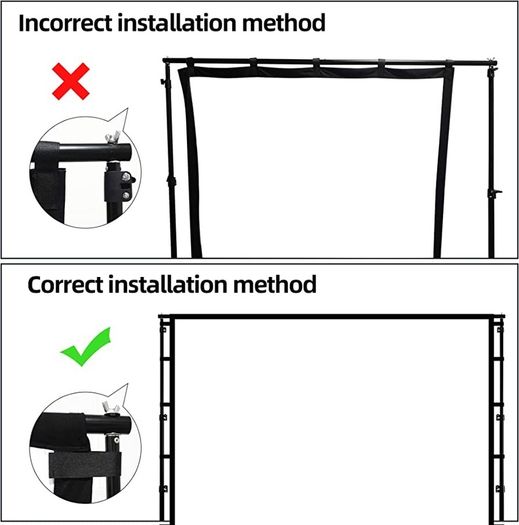 Projector Screen and Stand, Projector Screen 100 Inch 4k HD, Outdoor Projector Screen 16: 9 Wrinkle-Free Design for Backyard Movie Night (FREE SHIPPING)